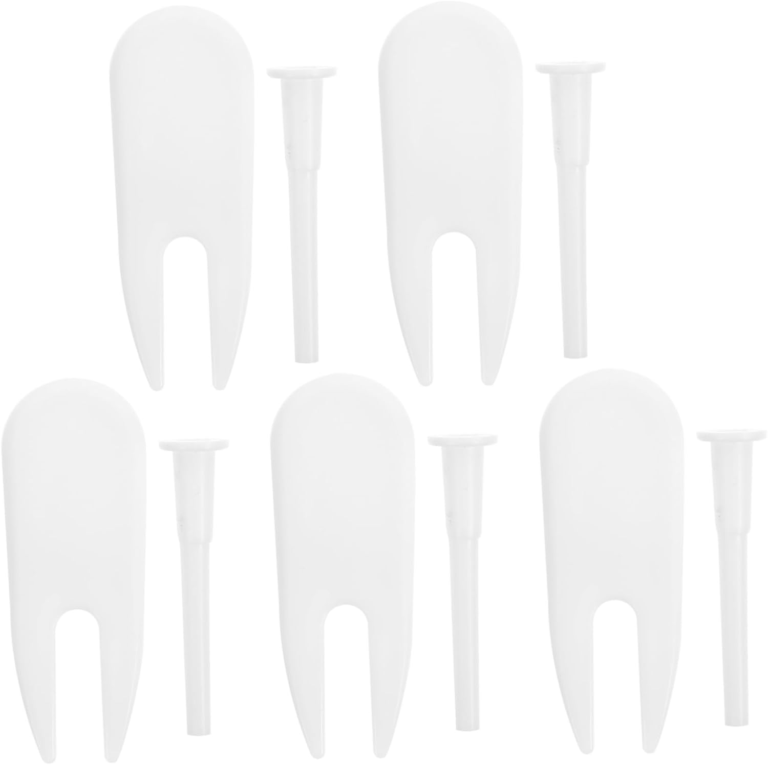 5Sets Yoga Balls Replacement Parts with Air Stopper Pin Remover Tool Durable Plug Kit for Exercise Balls Inflatable and Stability Balls