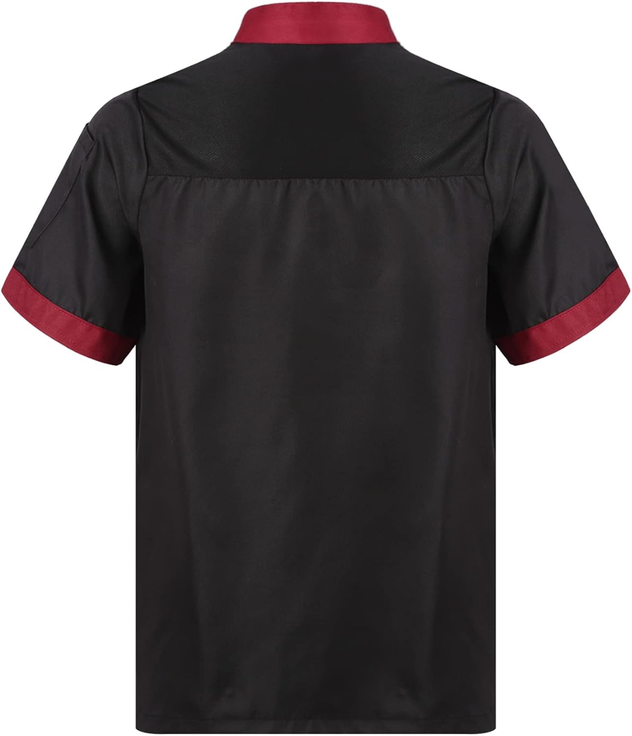 ranrann Unisex Chef Coat Women Men's Short Sleeve Chef Jacket Kitchen Cooking Chef Restaurant Uniform