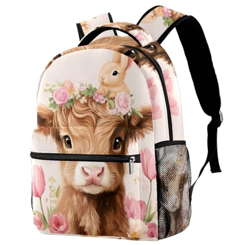 Sac à dos avec porte-bouteille ergonomique motifs