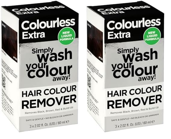 Colourless Max Effect - Eliminador de color de cabello (Paquete de 2)