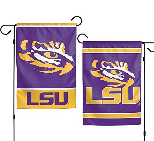Elite Fan Shop LSU Tigers Garden Flag 12.5