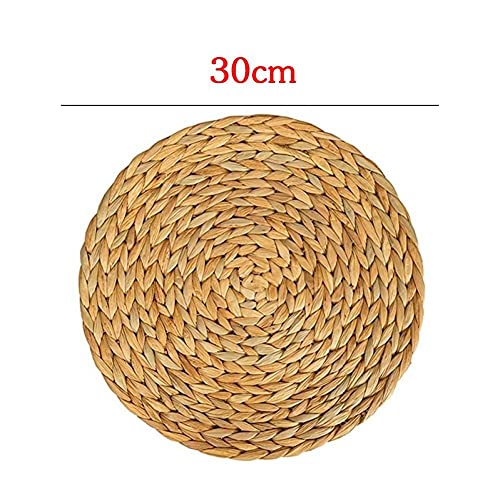Tapis de table en jacinthe isolant pour protéger la table des plats chauds - 4