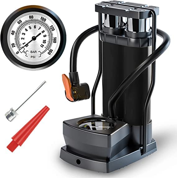 MANSI ENTERPRISE DoubleCylinders Ball Pump with Precise Pressure Gauge
