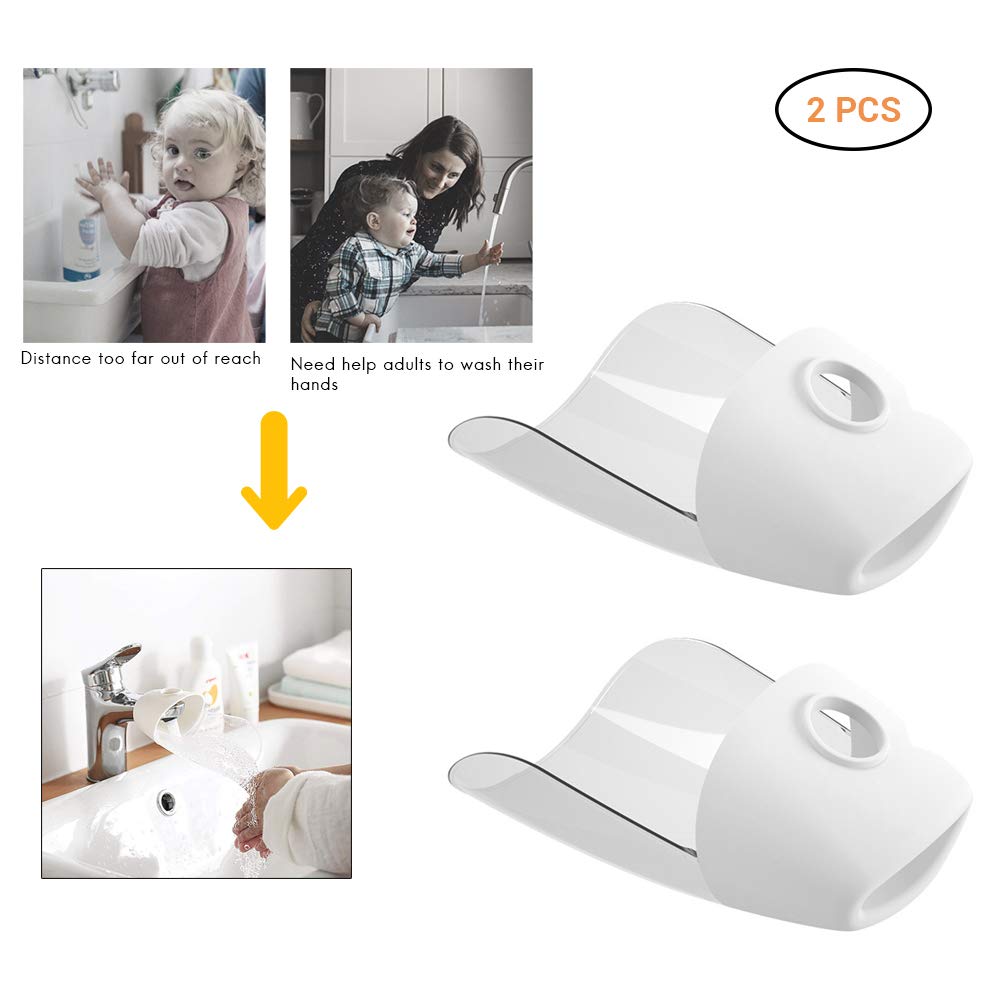 Comtervi Faucet Extender, Faucet Extension Extender Tap Extender Water Tap Extender 2PCS