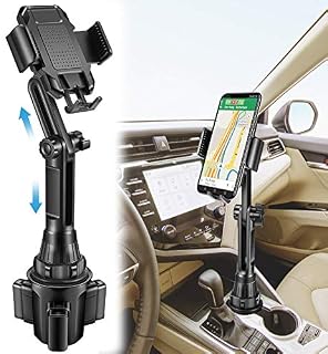 Lorima Car Cup Holder Phone Mount - Adjustable Cupholder Cell Phone Holder for Smartphone