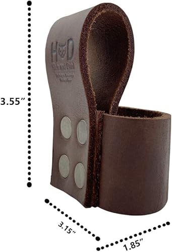Miniatura 2 de Hide & Drink, Soporte para martillo con trabilla para cinturón, funda para hacha de cintura, organizador de herramientas rústicas, carpintería,