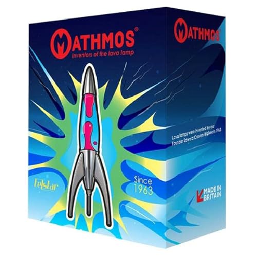 Mathmos Telstar la lampada lava a forma di razzo