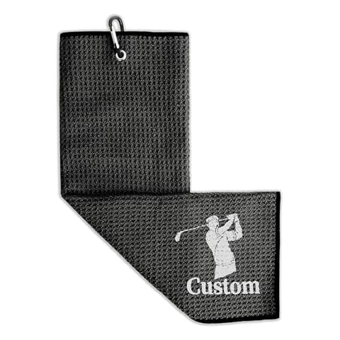 Serviette de Golf Personnalisée Jacklin F Cover
