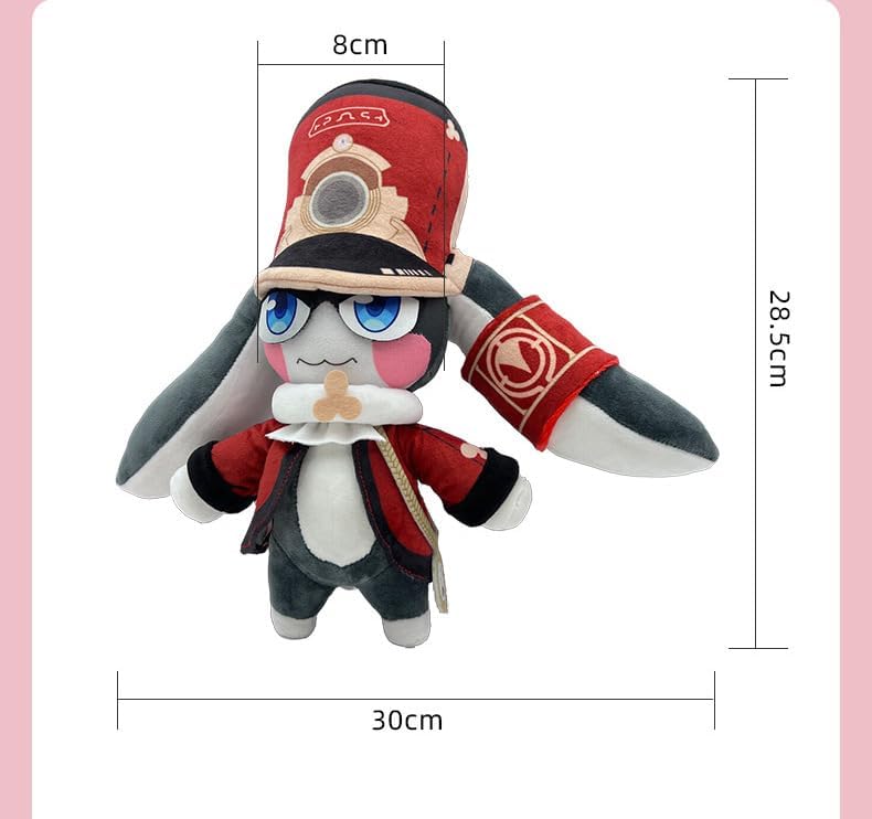 Miniatura 2 de LSLSYR Honkai Star Rail Pom-Pom Plush Doll Juego de peluche periférico suave juguete de peluche Anime gato muñeca de peluche