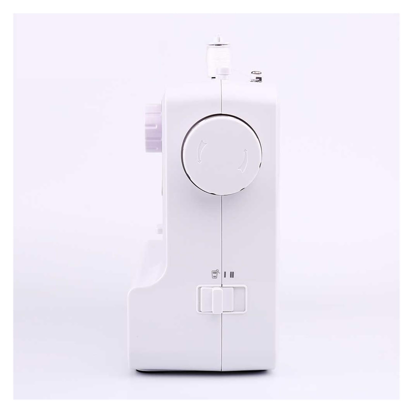 Máquina De Coser Con 12 Patrones Puntadas Incorporados, Miniluz Nocturna Portátil For El Hogar, Stent Metal Inverso Potente Silenciosa Y Estable(Sewing machine B)