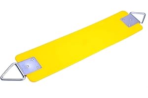 AGPTEK Premium Yellow Swing for a Vibrant Playground Adventure