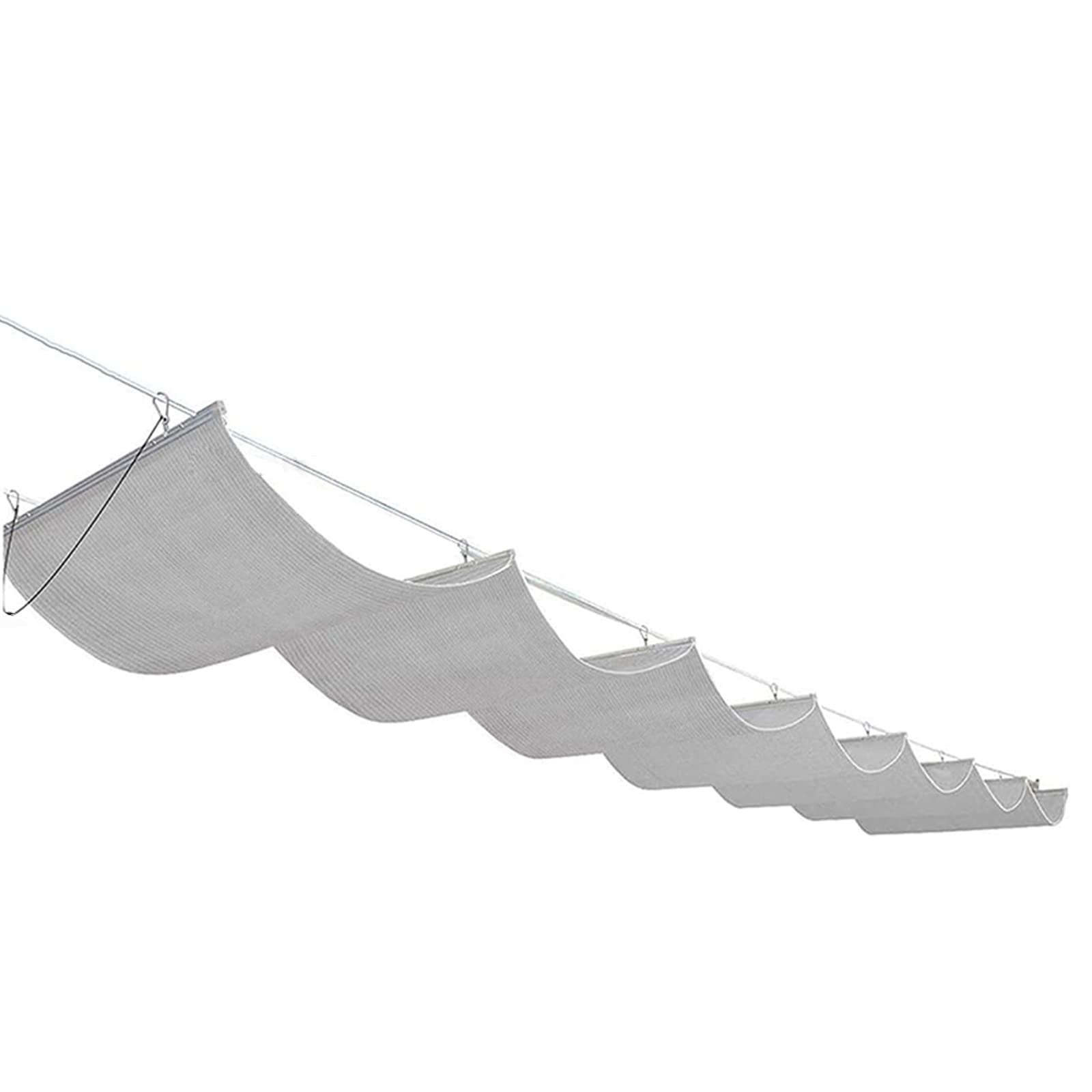 Voile rétractable Wave Sun E contre la chaleur étouffante sur la terrasse