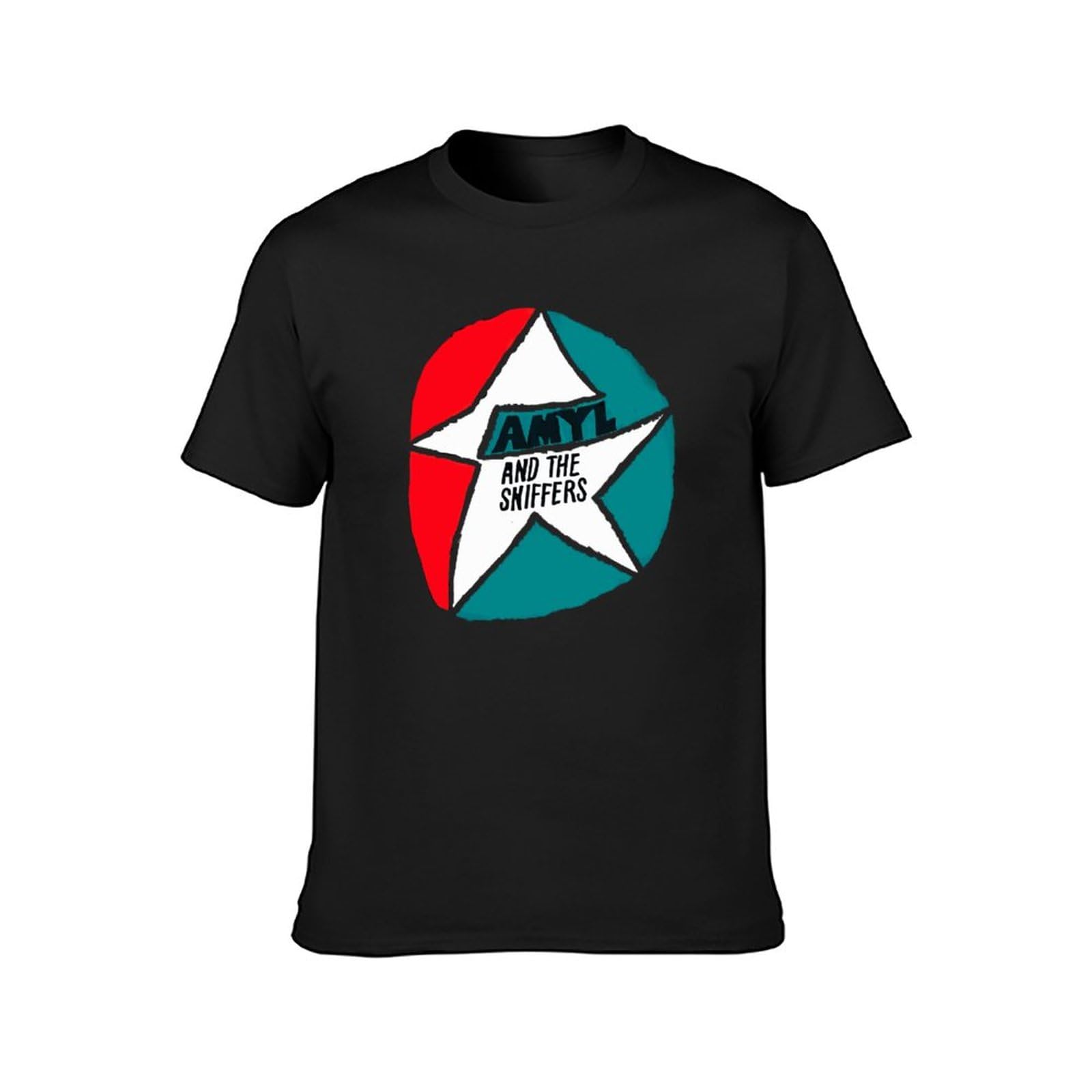 Pocha-X Unisex Black Amyl The Sniffers Caltex T-Shirt Printed Tee Graphic Top Men Shirt M