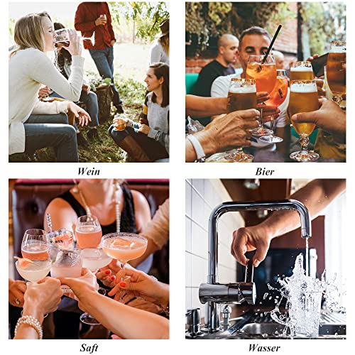 Whiskey-Eiswürfel+Clips aus 304 Edelstahl, 8 Stück Whisky Steine Edelstahl Set, Edelstahl Eiswürfel Set, Whisky Eiswürfel Wiederverwendbar, für Whiskey, Wodka und Tequil, Silber