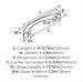 Amerock | Cabinet Pull | Oil Rubbed Bronze | 3-3/4 inch (96 mm) Center to Center | Vaile | 10 Pack | Drawer Pull | Drawer Handle | Cabinet Hardware