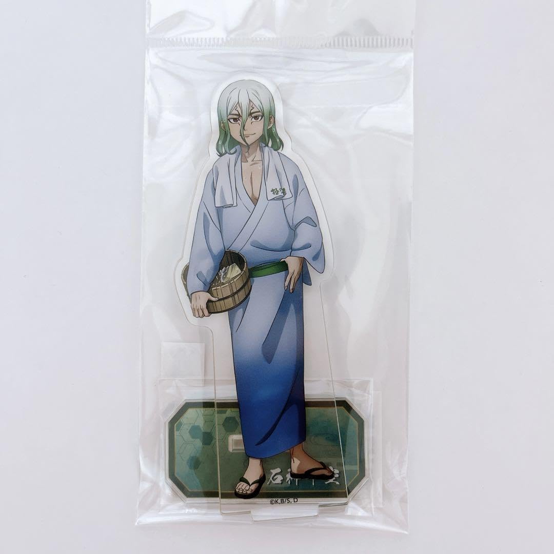 Amazon.co.jp: Dr.STONE 極楽湯 アクリルスタンド 温泉ver. 石神千空