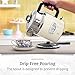 Russell Hobbs KE5550CRR Retro Style 1.7L Electric Kettle, Cream