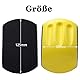 Bestgle hand schleifklotz 125mm klett verschluss eckig schleifpad sanding block für schleifpapier klett schleifklotz mit haken und schlaufe geeignet für schleifarbeiten mit