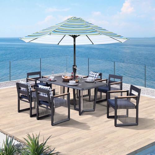 Image of ABCCANOPY 9FT Patio Umbrella Outdoor 8 Ribs Table Umbrella