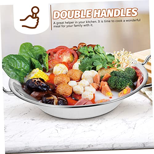Wok de acero inoxidable para cocinar SHOWERORO miniatura 4