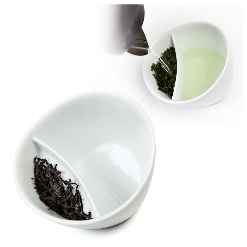 Tasse à Thé Intelligente Inclinable En Céramique - Filtre Intégré, Infusion Et Filtration Automatiques - Design Pratique Et élégant