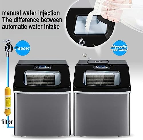 Fabricadora de Hielo Portátil 120W 55LB/24H miniatura 3