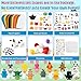 WATINC 12Pcs Hand Puppet Making Kit, Art Craft Felt Sock Puppet Toys, Creative DIY Make Your Own Pompoms Wiggle Googly Eyes Storytelling Role Play Party Supplies Gift for Girls Boys (Farm A Ocean A)
