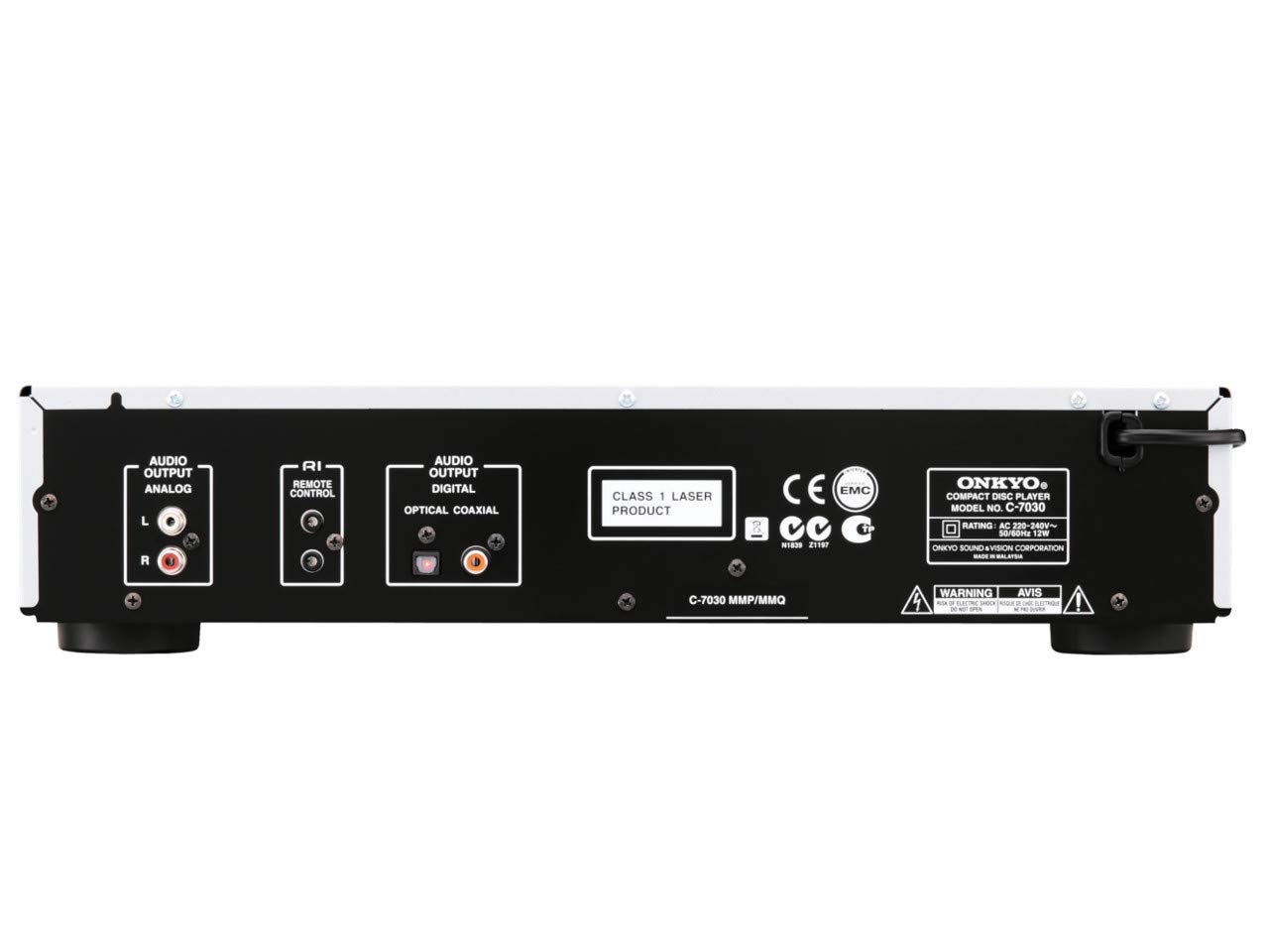 Onkyo C-7030 Lettore CD, Nero