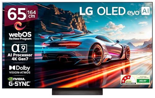 Image of LG 164 cm (65 Inches) OLED C4 Series 4K Ultra HD (3840 x 2160) Smart webOS OLED evo AI TV OLED65C46LA