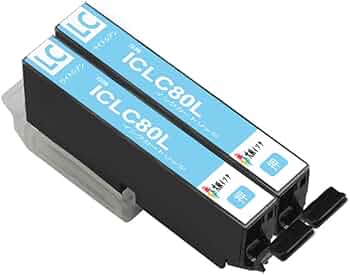 Amazon.co.jp: エプソン インクカートリッジ 80L 互換 IC6CL80L LC