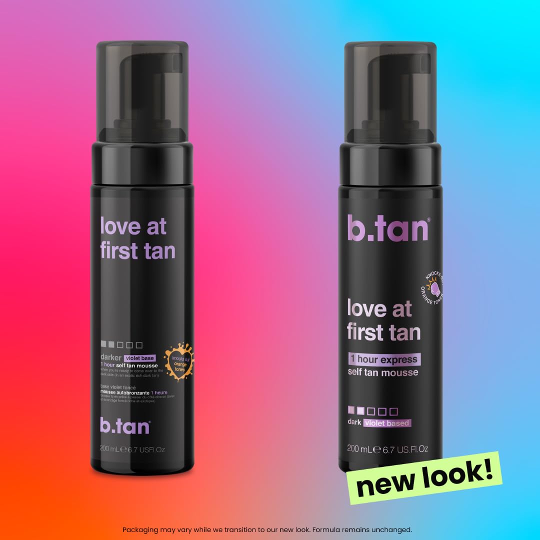 b.tan Self Tanning Mousse – Express Sunless Tanning Foam