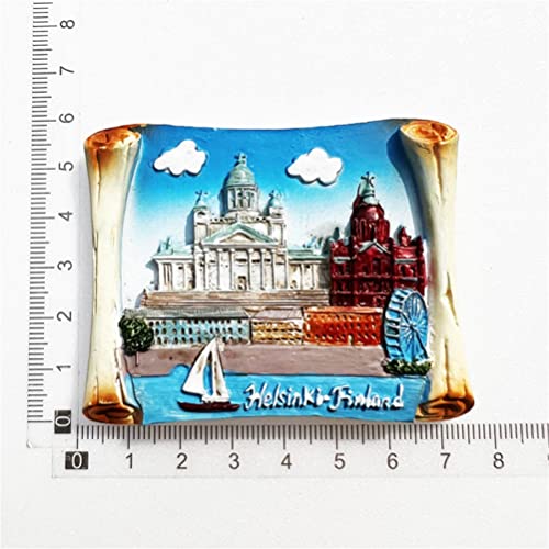 Imán Decorativo Helsinki Finland para Refrigerador miniatura 6