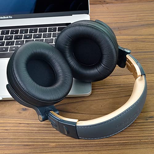 Replacement Earpads Earmuffs Cushion for OneOdio Studio Pro 10 Hi-Res/Pro 30/ Pro 50/ Monitor 60/ Pro C Wireless Headphones (Black) - Image 4