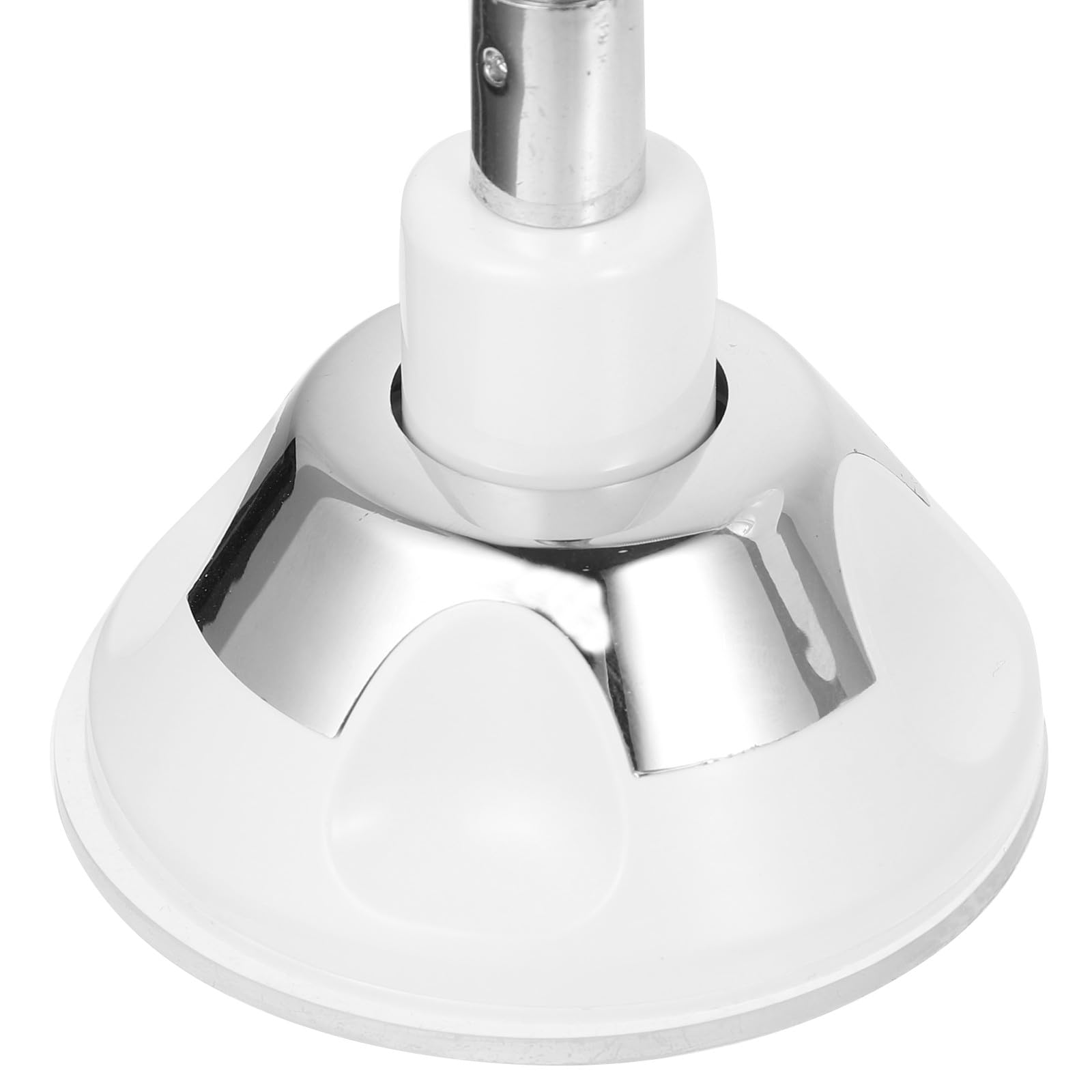 BESPORTBLE 360grad LED Kosmetikspiegel mit Saugnapf Tragbarer Handspiegel für Reisen Vergrößerung Robustes Material für Täglichen Gebrauch Praktisch für Schminken und Hautpflege
