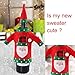 Aytai 3pcs Ugly Sweater Christmas Wine Bottle Cover, Holiday Wine Bottle Sweaters Cover for Ugly Christmas Sweater Party Decorations