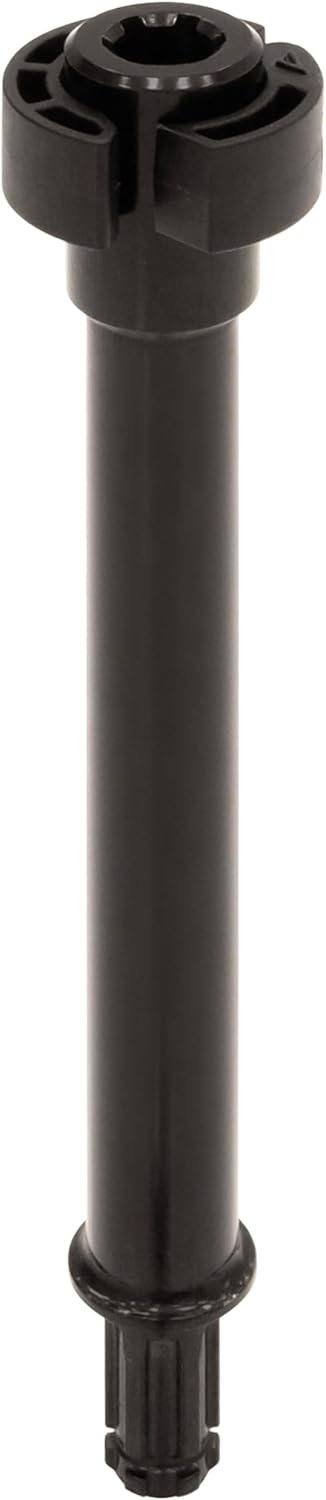 Earthquake 44202 Earth Auger Extension, Spline Shaft, 12 inch, Black, Quick Connect Coupler™, Durable Steel Construction, Rust Resistant Coating