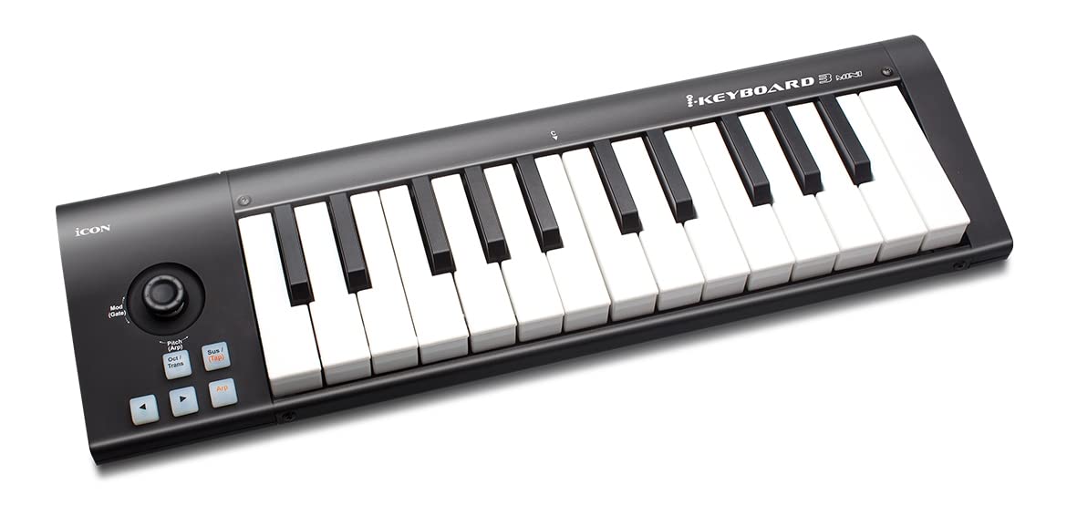 Icon Pro Audio iKeyboard 3 mini | 25-Mini Tuş MIDI Controller/Kontrolör Klavye