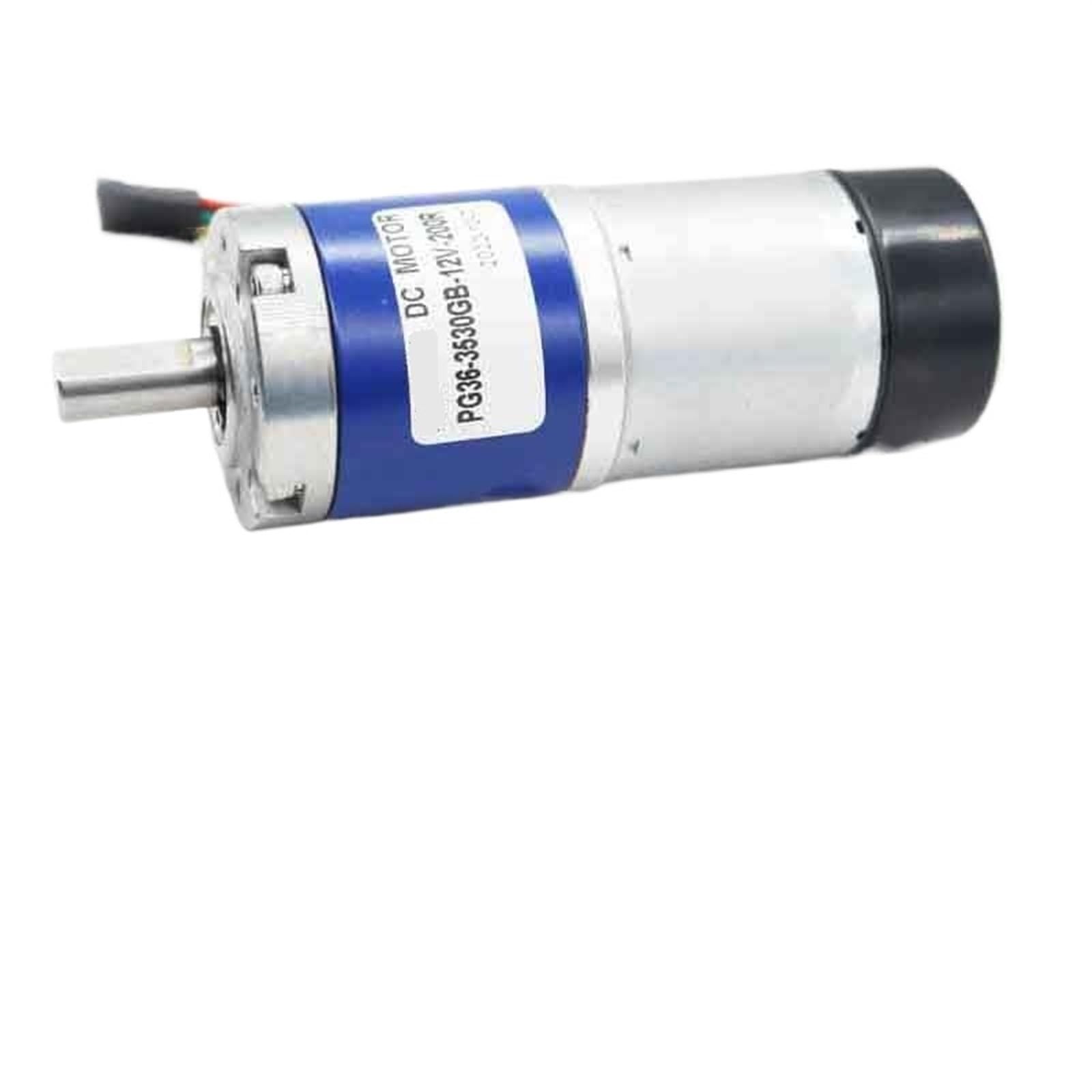 FBPQRCONS PG36-3530GB Planetary Gear Encoder Motor Dia 36mm Gearbox Reducer 3530 Electric Reduction dc 12v 24v(24V,200R)