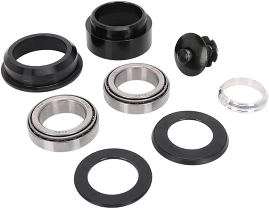 Lirun Bearing Headset Spacer Motorcycle Headset Head Tube Kit, Bearing Headset Head Spacer Stem Tube Fork Top Cap, Headset Tube Fork Bearing Fit For Sur Ron Sur-Ron Light Bee X