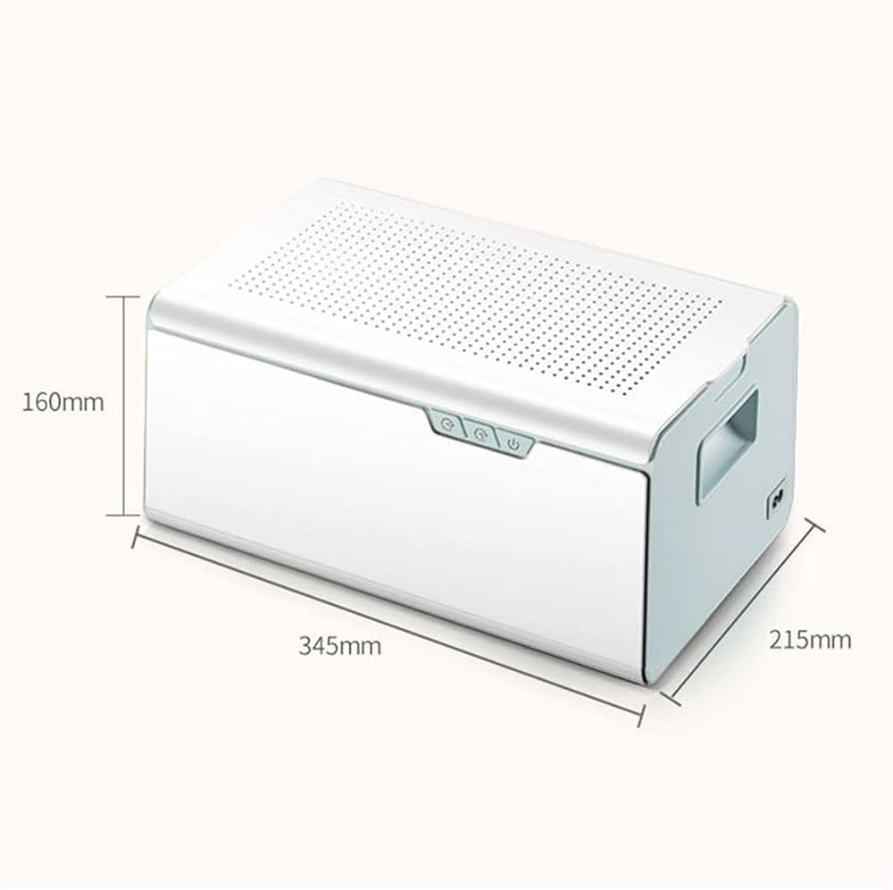 Ultrasonic Fruit & Veggie Washer, 3L Purificatore di Cibo Domestico con Timer Digitale, rimuove pesticidi e Sporco in Modo Sicuro, Macchina di disinfezione Automatica per Uso della Cucina