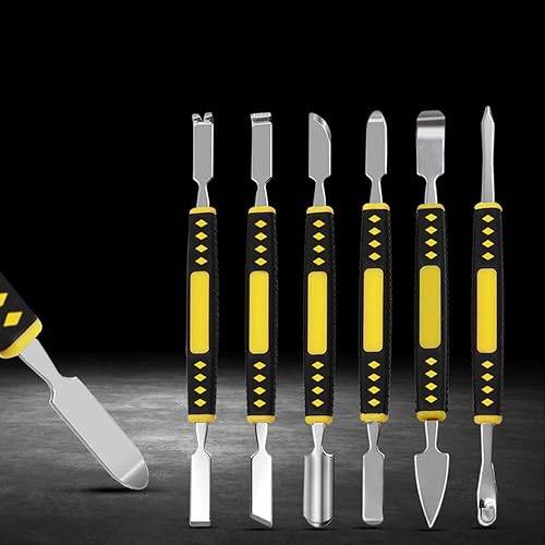 Miniatura 5 de Juego de 6 barras de metal para reparación de electrónica de precisión, herramientas manuales de metal, herramientas de reparación de electrónica