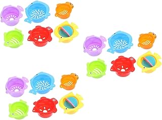 TOYANDONA 18 Peças Brinquedos De Banho Brinquedos De Empilhamento Brinquedos Infantis Para Bebês Brinquedos Para Bebês Brinquedos De Banho Flutuantes Brinquedos De Banho Brinquedos De Banho