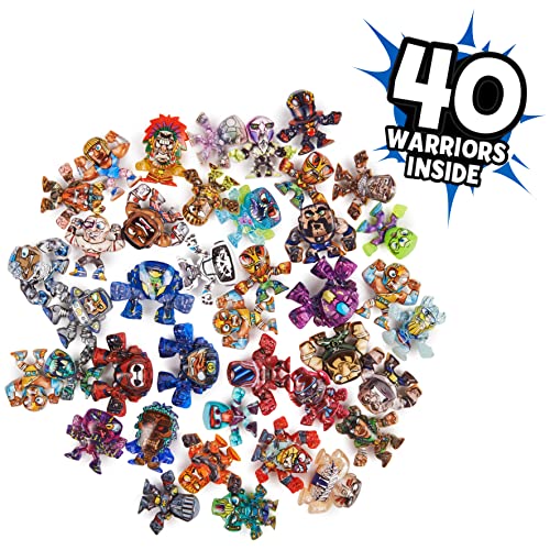 Million Warriors 6064760 40-Pack Collectible Figures, Guaranteed Rare Warrior, Surprise Kids Toys thumb #2