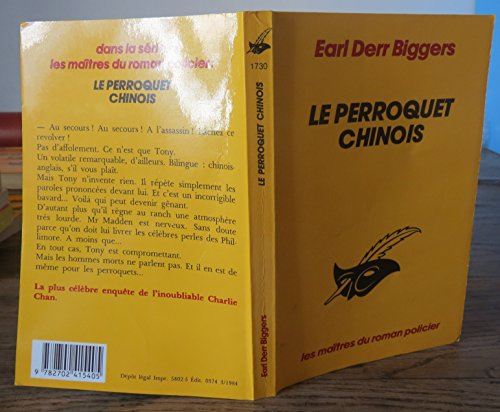 Le perroquet chinois [French] 2702415407 Book Cover