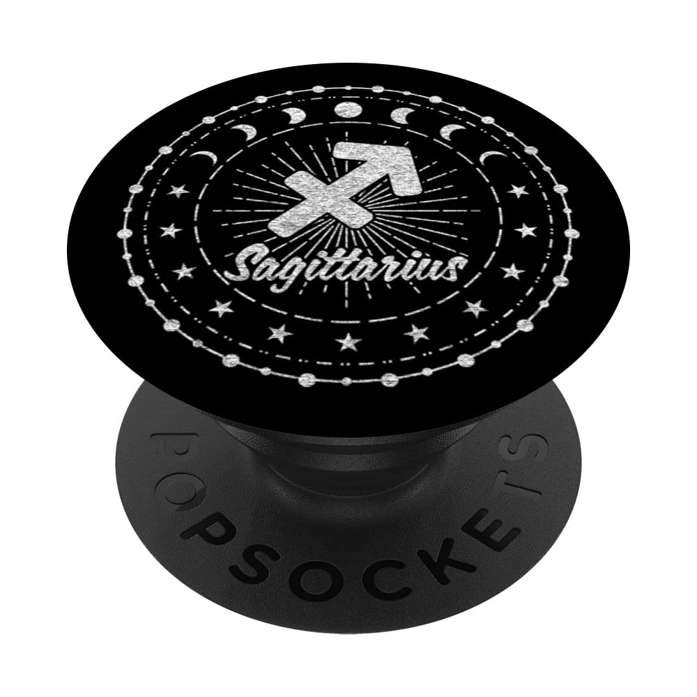 Celestial Sagittarius Zodiac Symbol PopSockets Swappable PopGrip