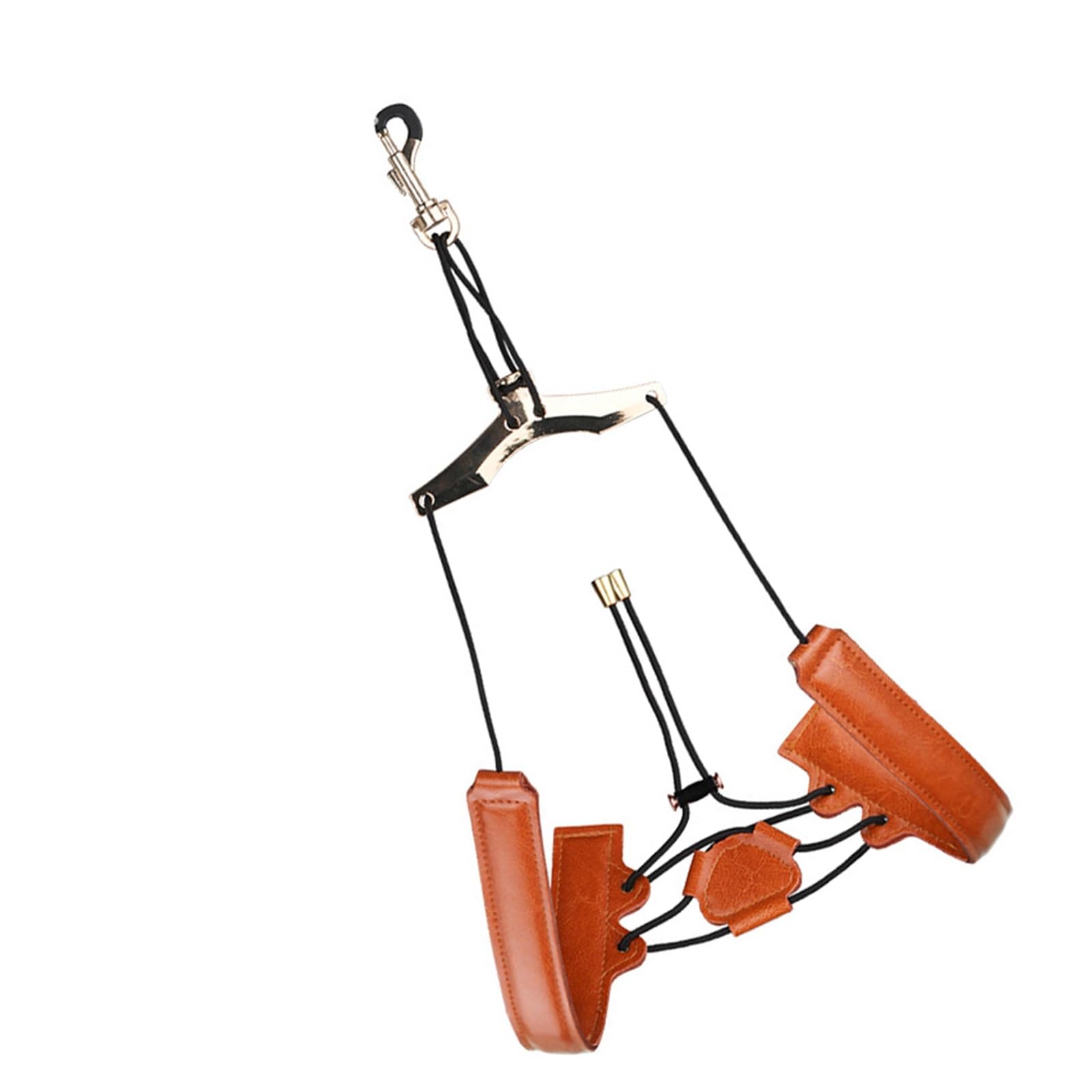 sassofono Accessori per Strumenti Musicali Tracolla Per Sassofono, Tracolla Allacciata Al Collo, Tracolla Doppia Spalla, Accessori Per Studenti Per Adulti (Color : Brown)