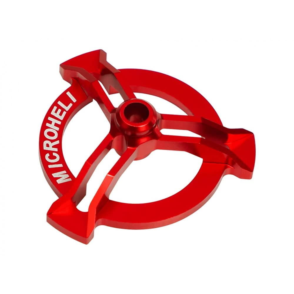 CNC Aluminum Swashplate Leveler (RED) - OMP Hobby M1 / EVO/GOOSKY S1
