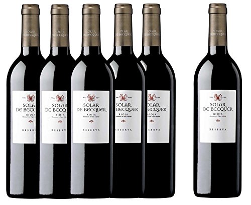 Vino Rioja Solar de Bécquer Reserva 2010 (pack 5 botellas + 1 gratis)