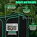 Grow Tent with Observation Window Hydroponic Indoor Plant Growing Tent 600D Oxford Canvas Easy Assembly Sturdy Support for All Experience Levels