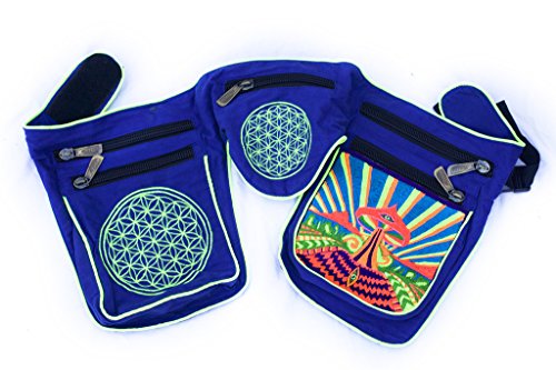 Psilocybin wonderland sac banane psychédélique fleur de vie goa magic